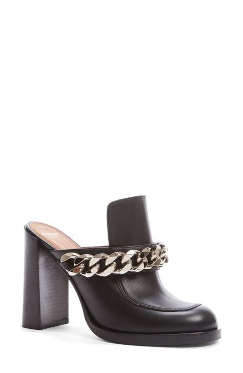 givenchy mules chain|Givenchy mules for women.